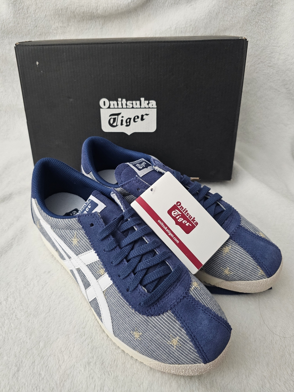Onitsuka Tiger Women’s Blue Tiger Corsair Sneakers - US Size 8/ EU 39.5 - NEW